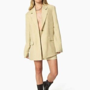 DANIELLE BERNSTEIN Tan Blazer